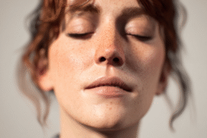 realistic human portrait in Midjourney