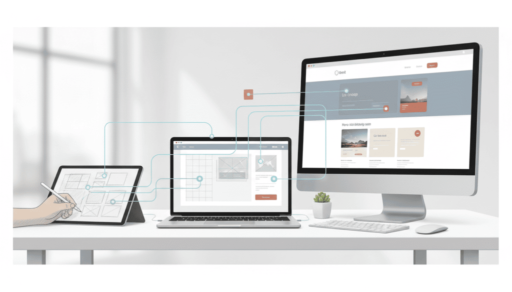 AI Web Design Workflow: