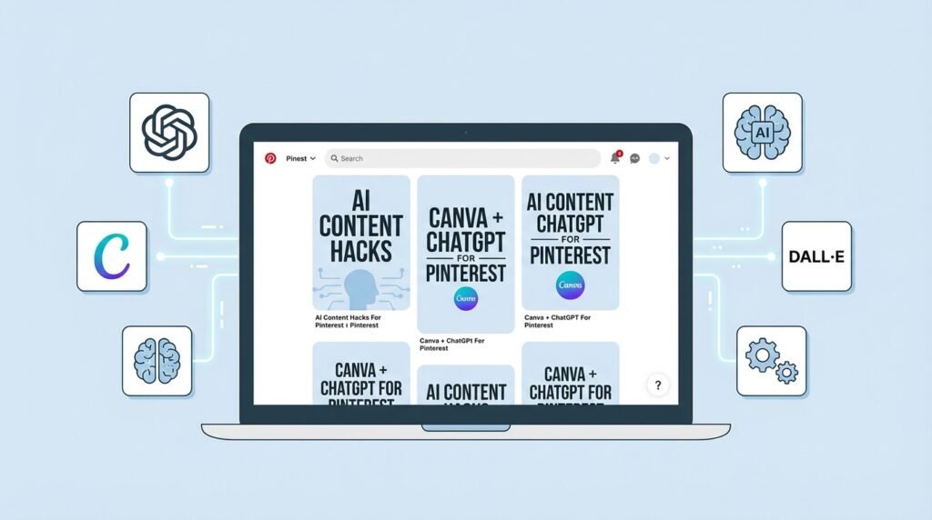 AI to create Pinterest pin