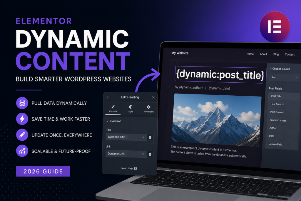 Dynamic Content in Elementor