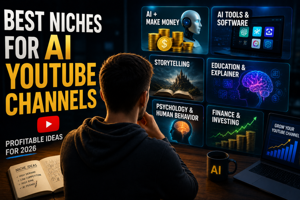 best niches for ai youtube channels