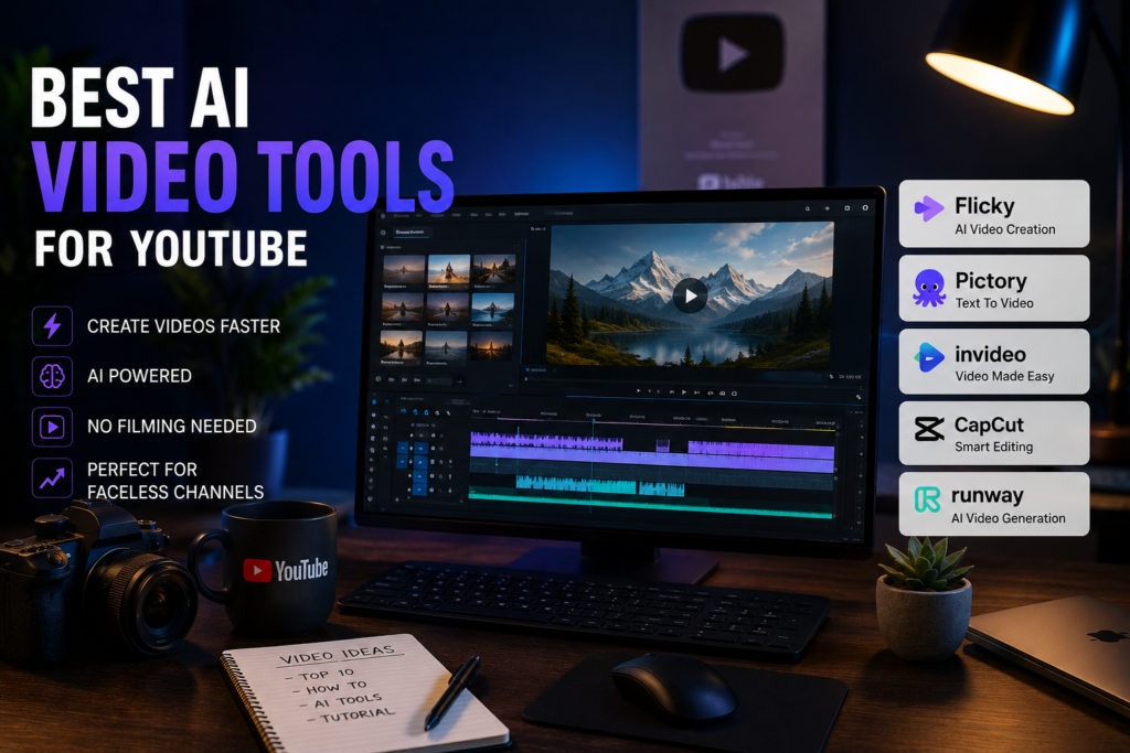 best ai video tools for youtube