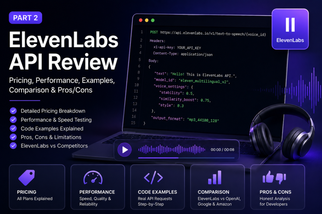 elevenlabs text to speech api